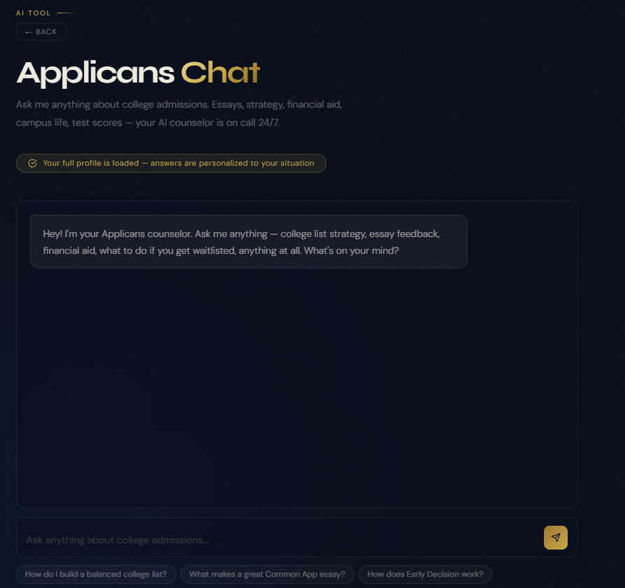 Applicans Chat